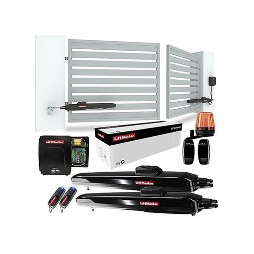 [LA300EVK-03] Kit 2 vérins 24V 3m/200kg+centrale+clignotant+cellules+2 emetteurs (LA300EVK-03)