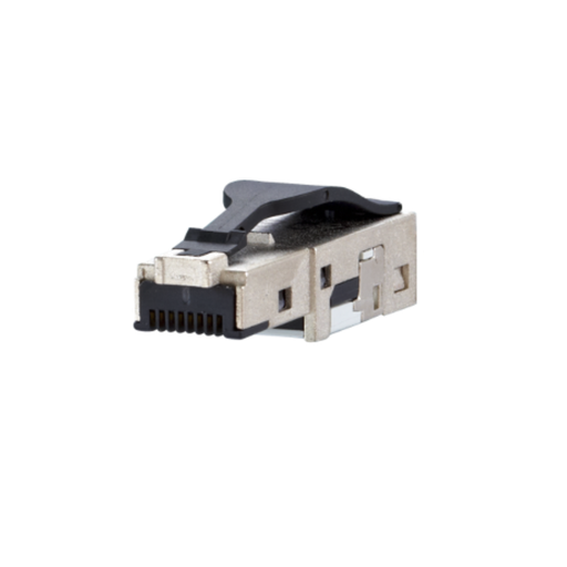 [1401400812-E] Connecteur RJ45 court 180° sans outil CAT6A blindé IP20 (1401400812-E)