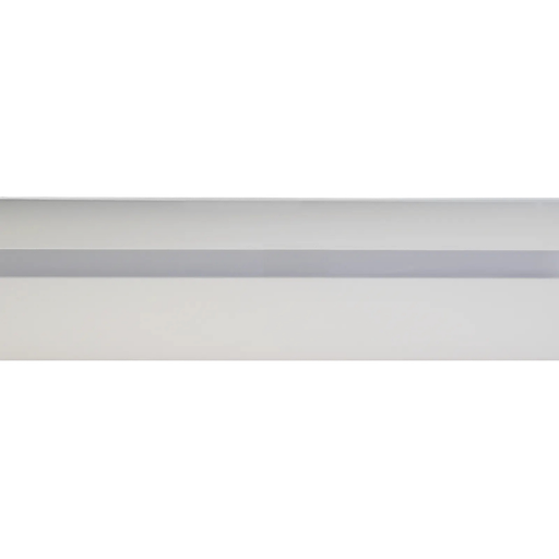 [P-800AE2] Lisse elliptique aluminium - 2m - laquée blanc (800AE2)