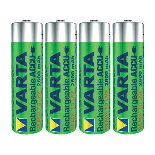 [5_716_101_404] Lot de 4 accu type AA/R6 rechargeable 1.2V Varta 2600mA (ACCU/AA)