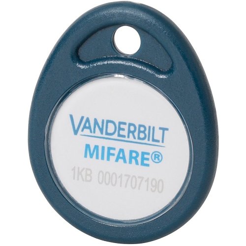[ACTPROMF_FOB-B] ACTpro Porte-clé MIFARE 1K, numéro de badge gravé-  MF10T1 x10 (SIE-ACTPROMF)