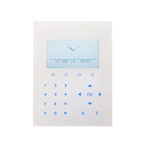 [V54543-F116-A100] SPCK521Clavier tactile+lecteur prox&mifare 6x20 caractères extra plat (SIE-SPCK-521)