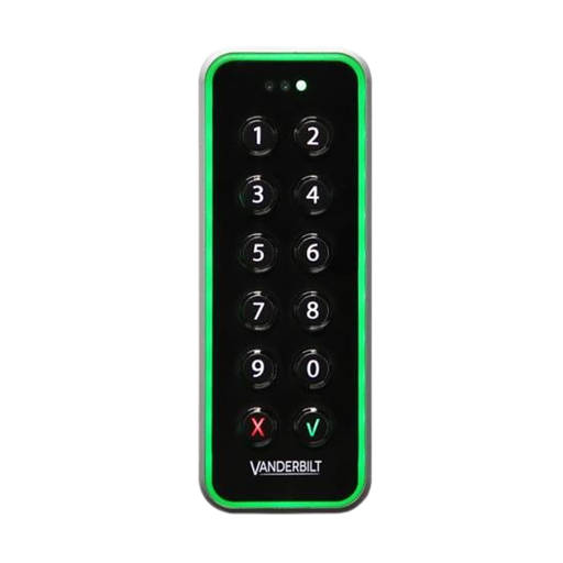 [V54504-F112-A100] Lecteur clavier Mullion 13,56 MHz Mifare DesFire sériel/sectoriel ant (SIE-VR50M-MF)