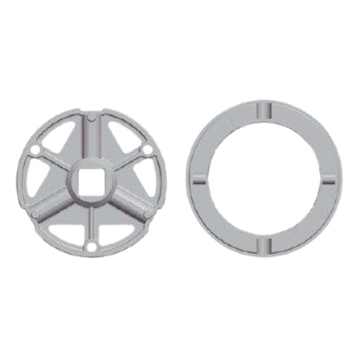 [AXR1133] Adaptateur roue + couronne XQ8 - tube rond 133*2.5mm (AXR1133)