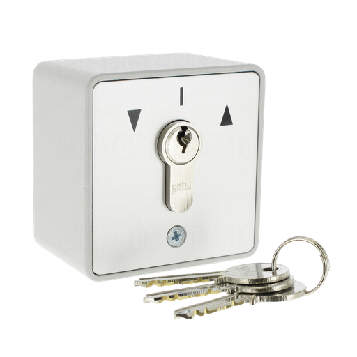 [009.1202.10] Sélecteur saillie - 1 contact M/A - avec barillet (MSAPZ1-MA)