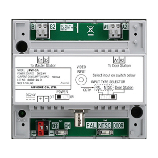[130323] Amplificateur de ligne et/ou interface pour caméra NTSC/PAL (JPWBA)