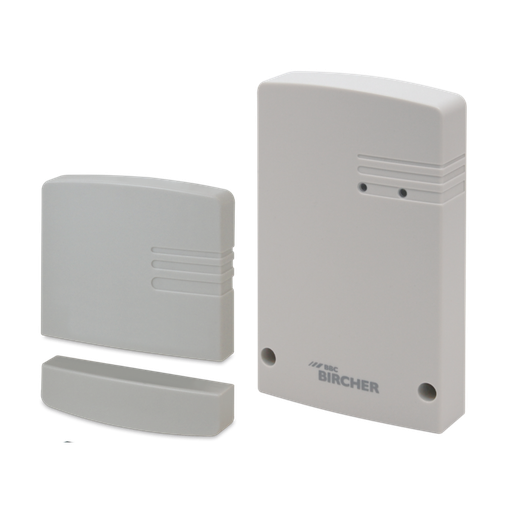 [424043] Kit contacteur RADIO de porte - récepteur XRF blanc monocanal (KITXRF-R1TW)