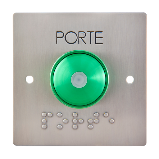 [120819] Bouton Poussoir de sortie NO/NF avec LED, buzzer et bouton de contact en saillie (BP60LA)