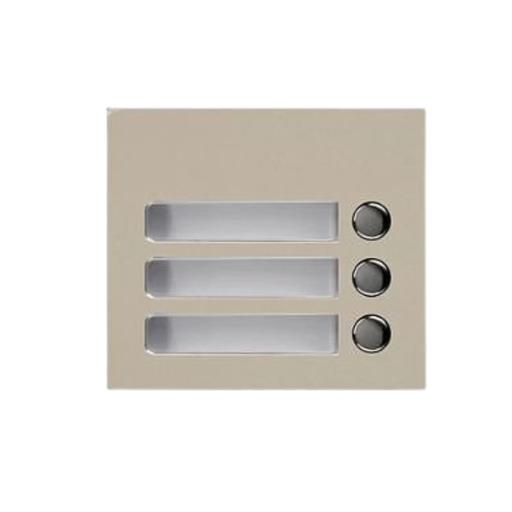 [120006] Façade 3 boutons d'appel (GF3P)