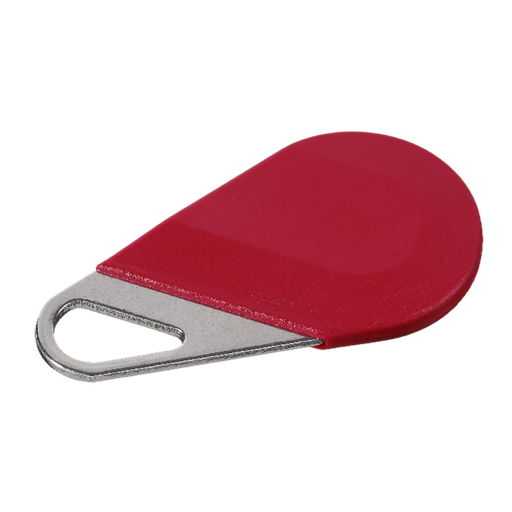 [150009] Badge HEXACT type porte clé rouge - 13,56Mhz - IP68 - IK8 (HECV2R)