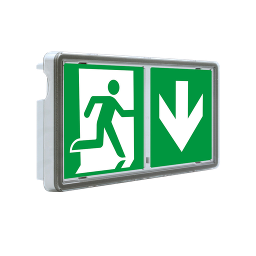 [ONE-E1S-44-TC] BAES Evacuation BLANC - ONE-E1S / IP44 /143lm NF (BT-ONE-E1S)