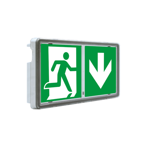 [ONE-E1S-65-TC] BAES Evacuation Etanche BLOC-TECH ONE-E1S / IP65 /143lm NF (BT-ONE-E1S-65)