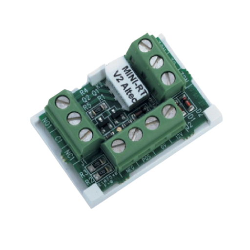 [MINI-RTV2] Carte relais commande 9 à 15Vdc- conso 10/20mA - coupure 24Vdc/2A max (MINI-RT)