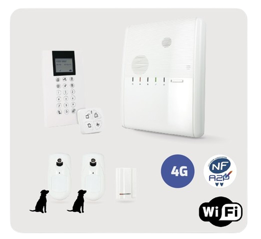 [AG-KITV5/WIF4G/2PC] Kit AG V5.x-WIFI+4G+2*AG-PIRCAM/A+AG-MKP/PAND+AG-CO1C+AG-T4/PAN (AG-KITV5/WIF4G/2PC)