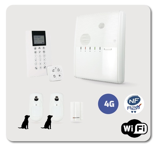 [AG-KITV5/WIF4G/2PC] Kit AG V5.x-WIFI+4G+2*AG-PIRCAM/A+AG-MKP/PAND+AG-CO1C+AG-T4/PAN (AG-KITV5/WIF4G/2PC)