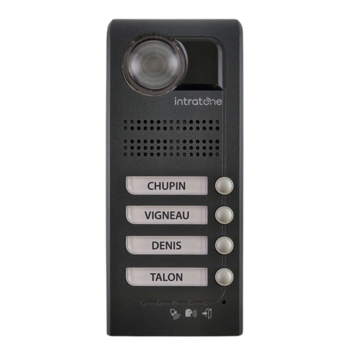 [05-0205] Interphone Vidéo VILLA 4 BP- Saillie - Prépayés 15 ans (KITVILLA4BP)