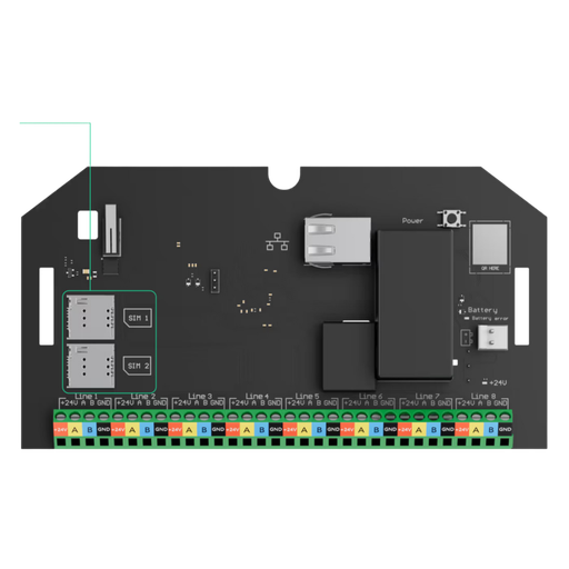 [124104.267.NC] Ajax Superior Hub Hybrid (4G) sans boitier (8EU/ECG) ASP
