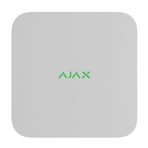 [134506.122.WH1] Ajax NVR HAC (8ch) (8EU) ASP white (copier)
