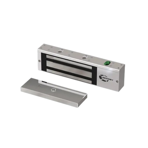 [V550G] Ventouse électromagnétique applique 500 daN 12-24V DC + CTC + LEDs