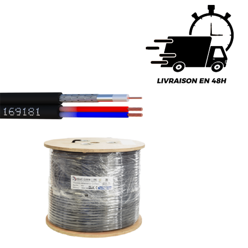 [169181-W5] Câble Micro-Coaxial - iDEFINITION® 61 + 2×0.75