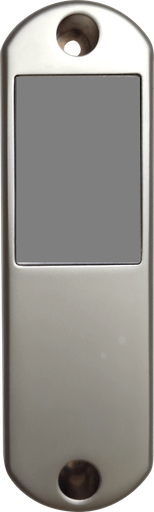 [12-0183] Boitier saillie pour bouton poussoir UB-one - Finition chrome mat