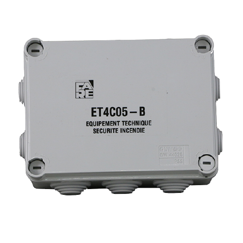 [ET4C05B] Interface adressables 4 voies d'entrée/ sotie (ASD-ET4C05-B)