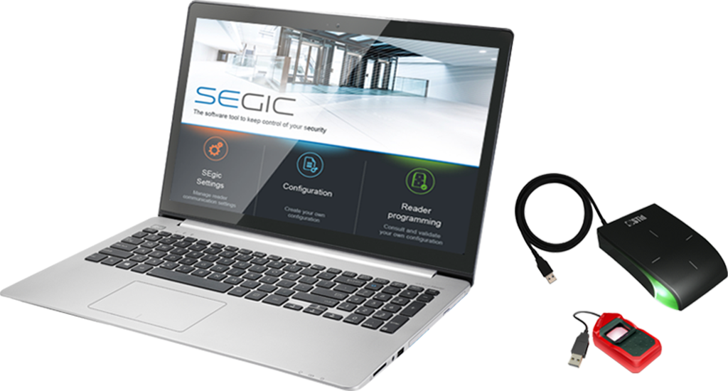 [910.0180] KIT DE PROGRAMMATION BIO - KIT DE PROGRAMMATION AVEC LOGICIEL ET ENCODEUR BIOMETRIQUE