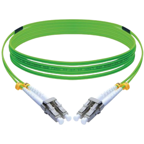 [JLCLC2DOM3] JARRETIERE OM3 CONNECTEUR LC VERS LC 2m BLEU