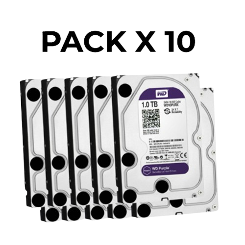 [WD11PURZ-Pack10] HDD1T WESTERN DIGITAL - Pack10