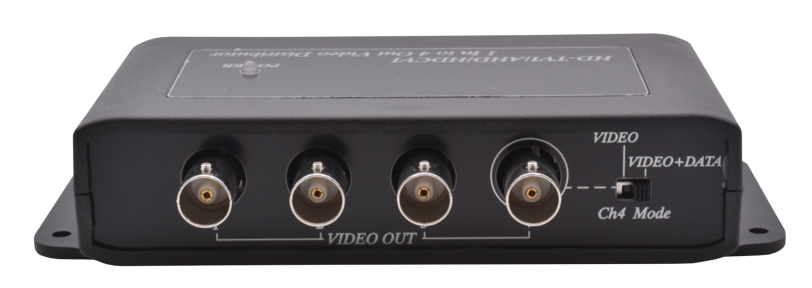 [S27104-B0] AMPLI. DISTRIBUTEUR PAL/TVI/CVI/AHD 1E/4S (TVI-REP-1E/4S)