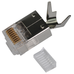 [940436-K05] Lot de 50 pièces Connecteur RJ45 (F)UTP CAT5/6 1x8C Elbac (RJ45/CAT6-1X8C)
