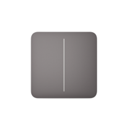 [46017.143.GR] Ajax SoloButton (2-gang) [55] grey кнопка