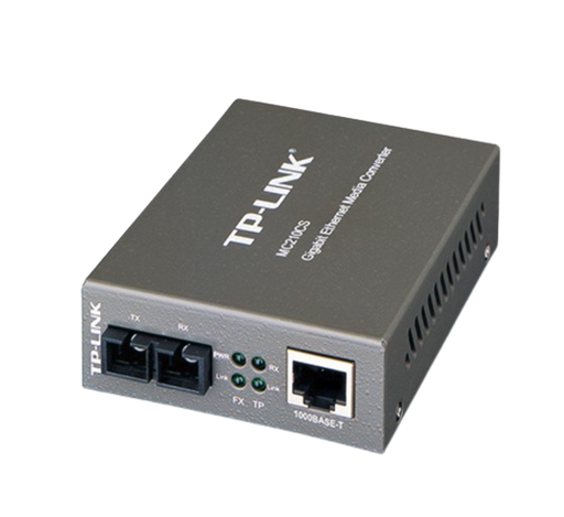 [2079635] MC200CM - TP LINK Transceiver RJ45 Gigabit / Fibre Optique multimode SC MC200CM (copier)