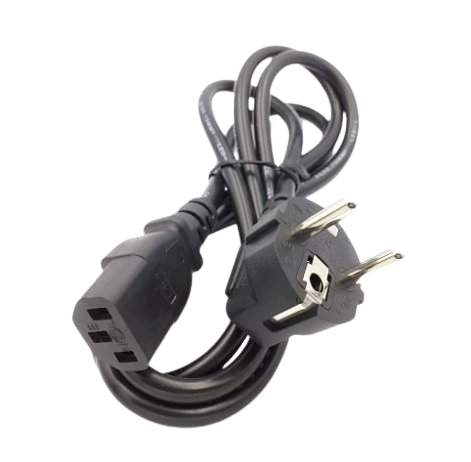 [101500003] AC Power Cable,Europen Standard,C13,1.5m (DS-2PW1A5-W)