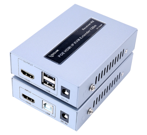 [TLEXHDMI -150MPOE] EXTENDEUR HDMI KVM POE (SANS ALIM) 150M