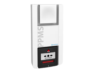 [TX5P-G2] Equipement Alarme Menace à piles Radio Adressable Sonore avec BM noir intégré  (NEU-TX5-P)