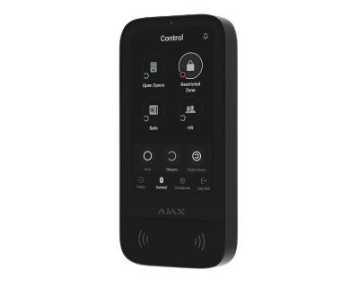 [58454.148.BL1] Ajax KeyPad TouchScreen (8EU) black клавіатура
