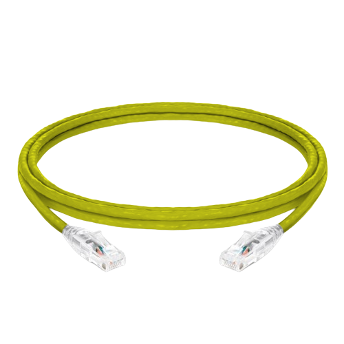 [TLCR01J] CORDON S/FTP Cat6 CCA 0.5m jaune-Yellow (copier)