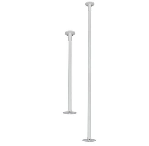 [BT5960-FD200/W] SUPPORT DE PLAFOND CCTV POUR CAMÉRAS-BLANC