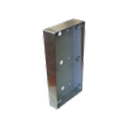 [R801-0026] Boîtier saillie pour interphone Vidéo 1 bouton avec lecteur de badges mains-libres (R204-0101) - Finition inox