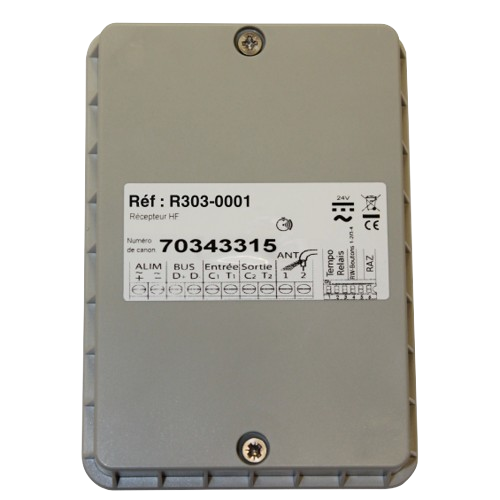 [R303-0001] Récepteur HF avec antenne intégrée - 1 relais 