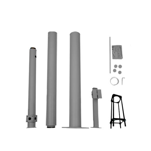 [TLPT4GF] Poteau de 4 mètres pour l'installation de caméras et de dômes (copier)