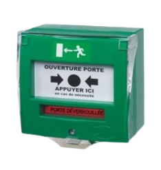 [5714V3C] DM 2 CONTACTS VERT AVEC CAPOT (copier)