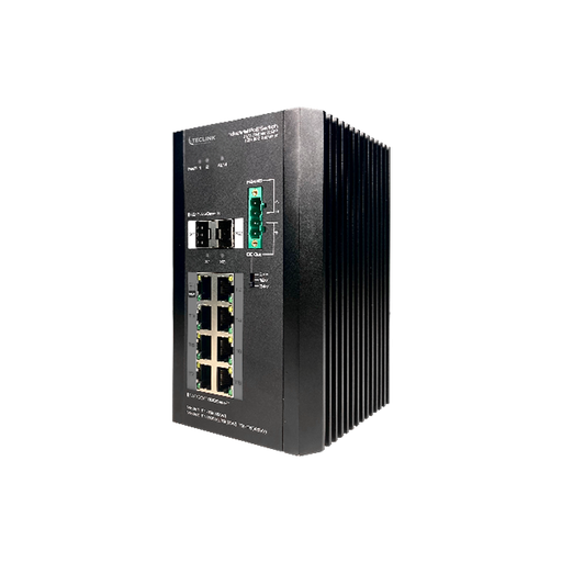 [TLSIM5008-240] 8 ports Giga Industrial managed PoE Switch (DC 12V-48V),without power adaptor
