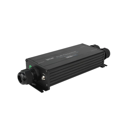 [TLPREPWP] 2ch Industrial Waterproof PoE Ethernet Repeater 90W