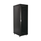 [BAI2768CN] Baie 19'' 37U 600x600 porte vitrée noire montée (copier)