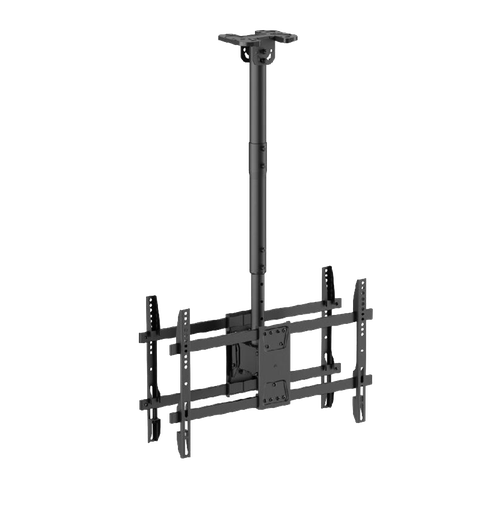 [TLSV600] SUPPORT PLAFOND DOUBLE ÉCRAN DOS À DOS 43'' À 86''