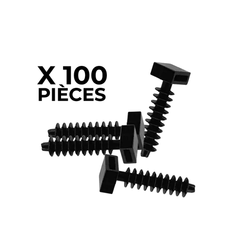 [TLAM08N] SUPPORT DE SERRE-CÂBLES Blanc-White (copier)