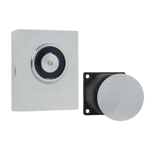 [VENTAR24] Ventouse à rupture de courant avec bouton poussoir et contre plaque 200 N / 0,6 W / 24 Vcc