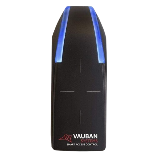 [VREADER-BT] Lecteur VAUBAN,DESFIRE,BLE,Etroit, RS485 SSCPV1, Noir, Cbl3m